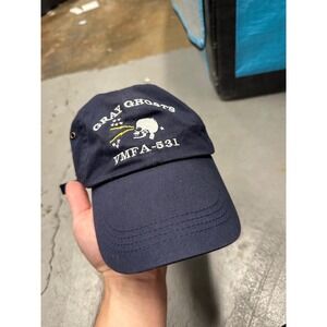 VMFA 531 Gray Ghosts Embroidered Navy Blue Dad Hat Baseball Cap Anvil